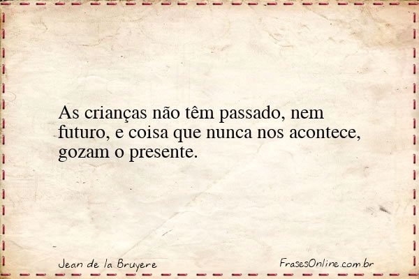 Frase de Jean de la Bruyere