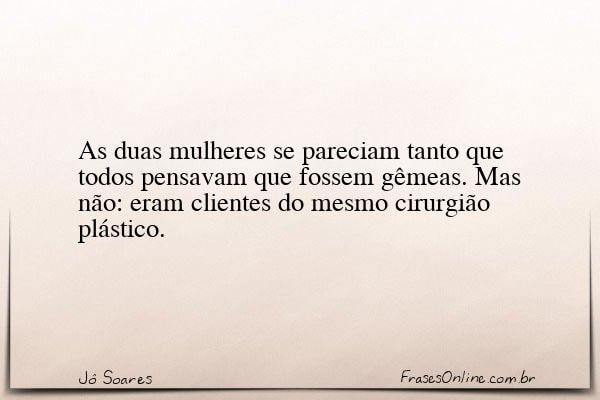 Frase de Jô Soares