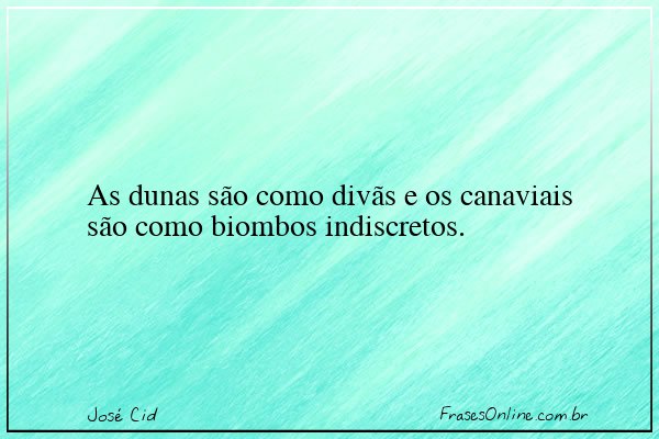 Frase de José Cid
