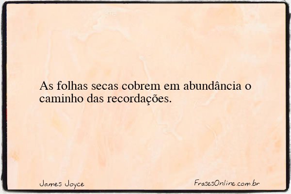 Frase de James Joyce