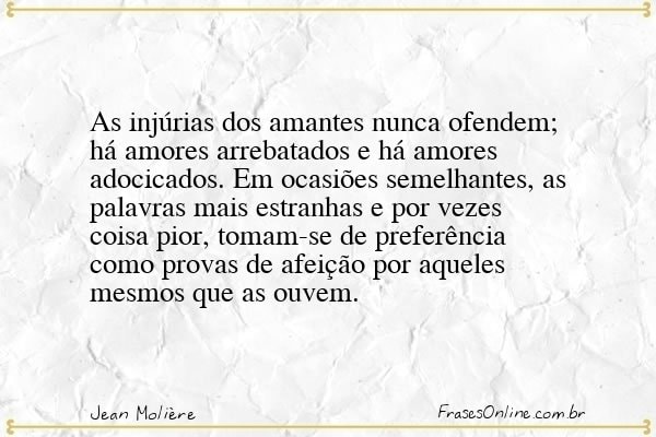 Frase de Jean Molière