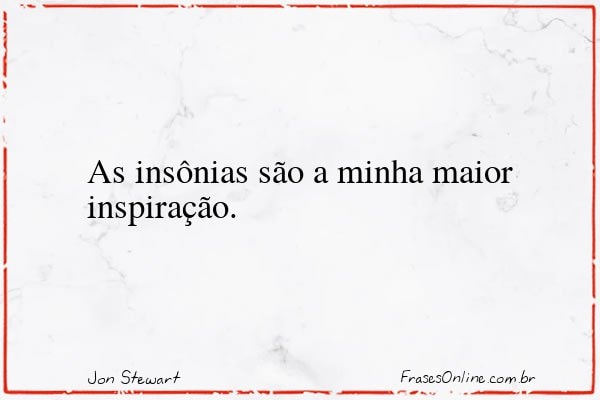 Frase de Jon Stewart