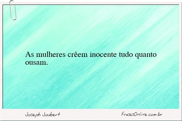 Frase de Joseph Joubert