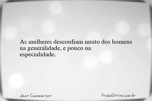 Frase de Jean Commerson