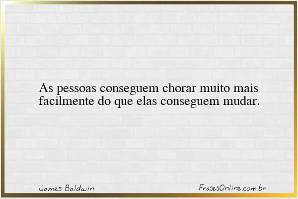 Frase de James Baldwin