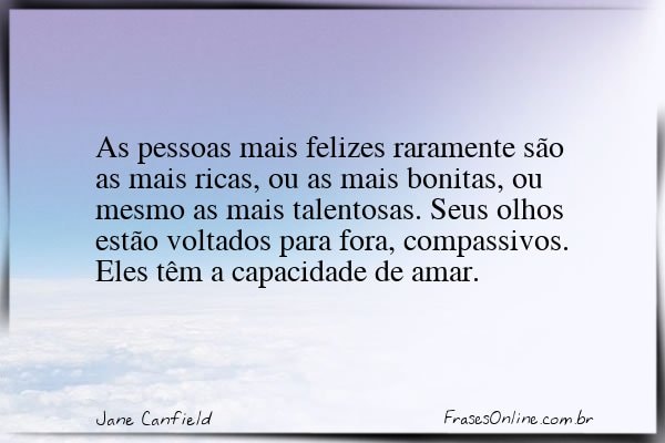 Frase de Jane Canfield