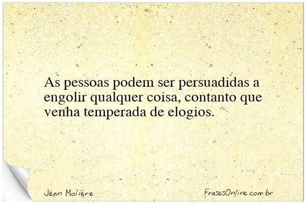 Frase de Jean Molière
