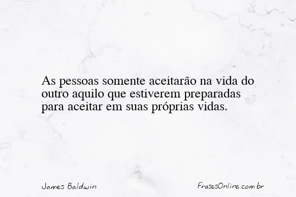 Frase de James Baldwin