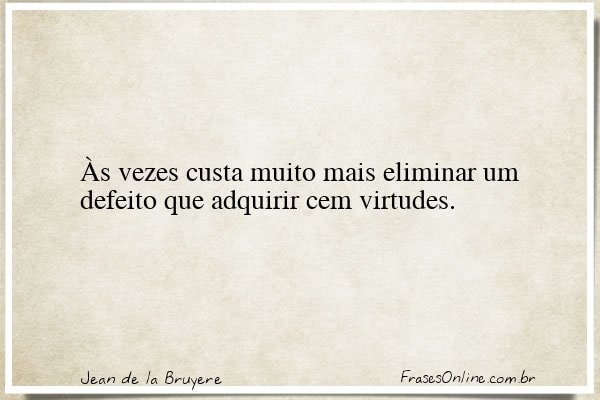 Frase de Jean de la Bruyere
