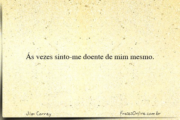 Frase de Jim Carrey