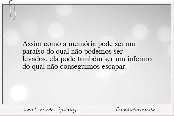 Frase de John Lancaster Spalding