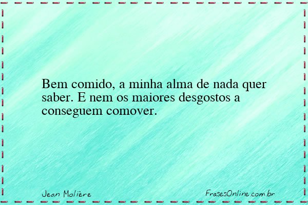 Frase de Jean Molière