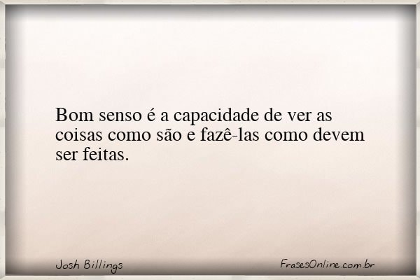 Frase de Josh Billings