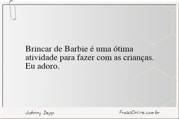 Frase de Johnny Depp