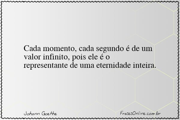 Frase de Johann Goethe