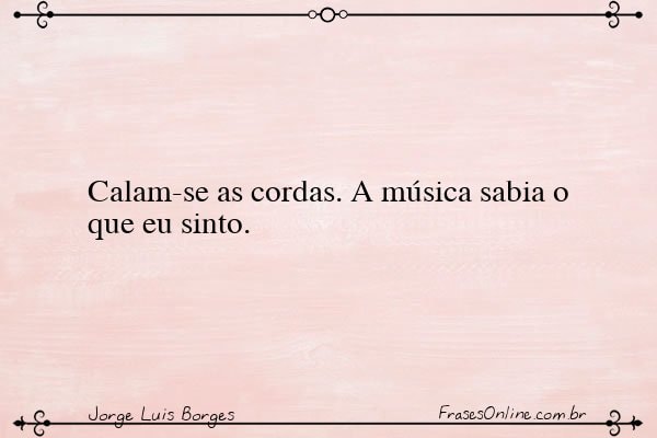 Frase de Jorge Luis Borges