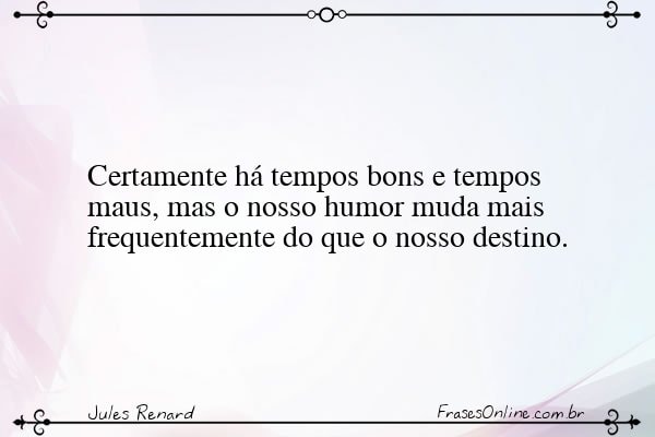 Frase de Jules Renard