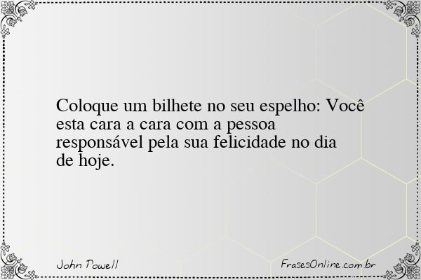 Frase de John Powell