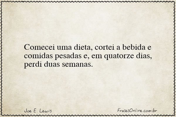 Frase de Joe E. Lewis