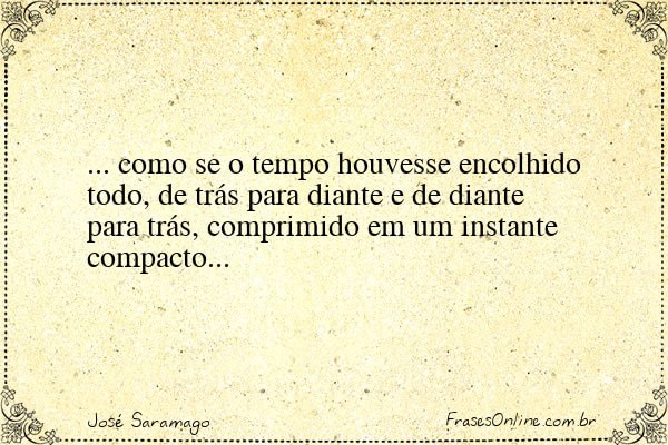 Frase de José Saramago