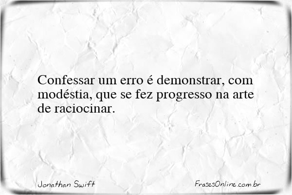 Frase de Jonathan Swift