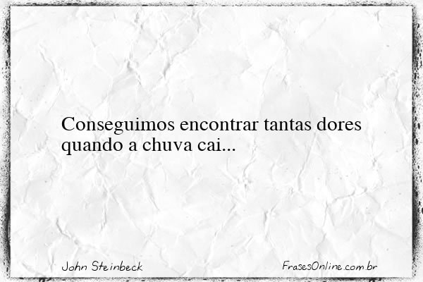 Frase de John Steinbeck