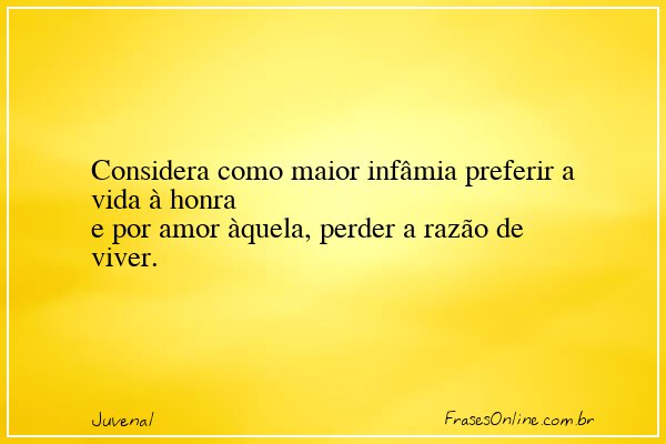 Frase de Juvenal