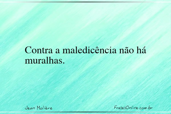 Frase de Jean Molière