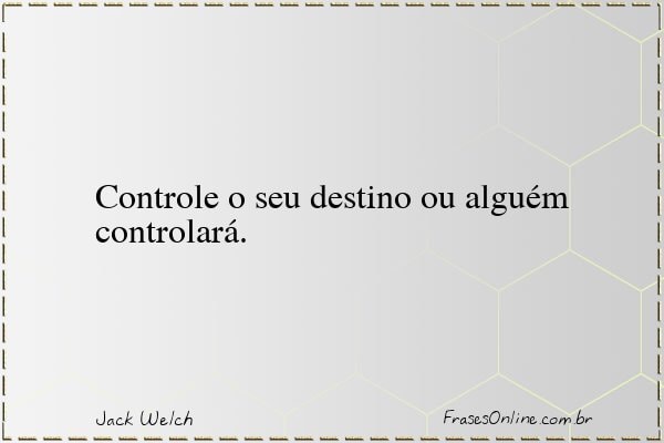 Frase de Jack Welch