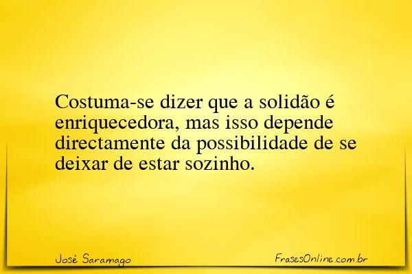 Frase de José Saramago