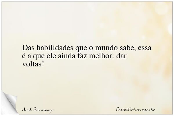 Frase de José Saramago