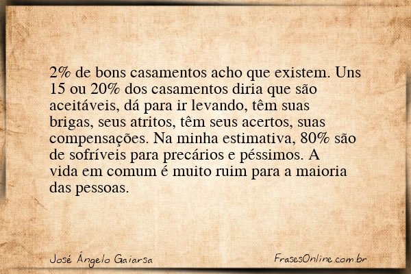 Frase de José Ângelo Gaiarsa