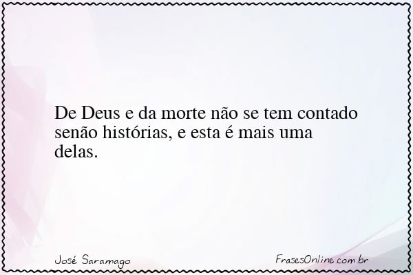 Frase de José Saramago