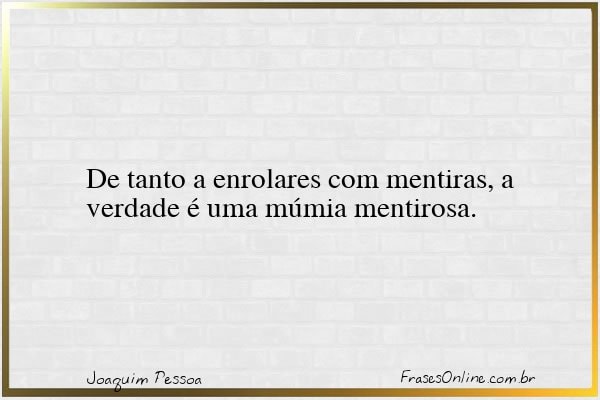 Frase de Joaquim Pessoa
