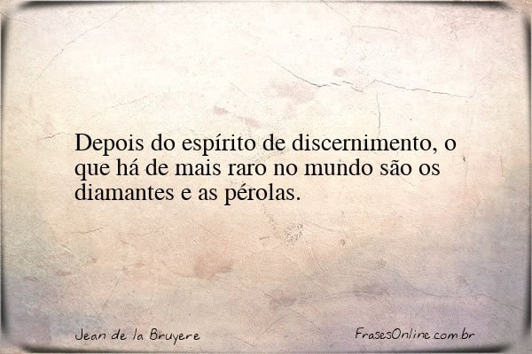 Frase de Jean de la Bruyere