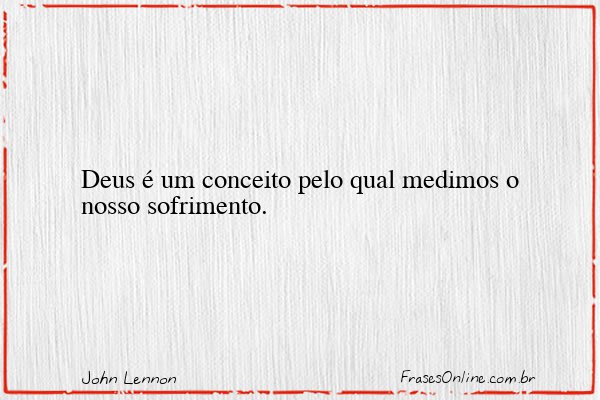 Frase de John Lennon
