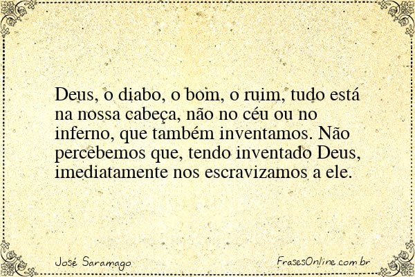 Frase de José Saramago