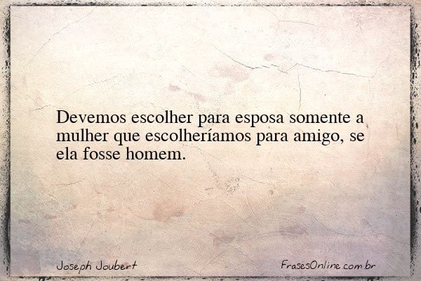 Frase de Joseph Joubert