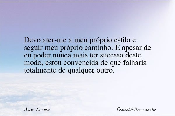Frase de Jane Austen