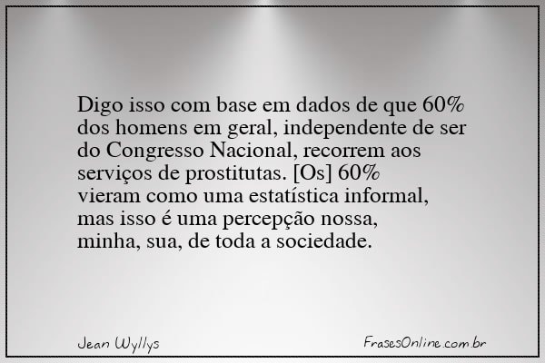 Frase de Jean Wyllys