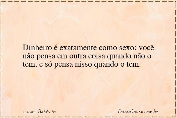 Frase de James Baldwin