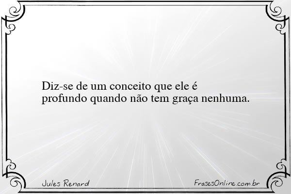 Frase de Jules Renard