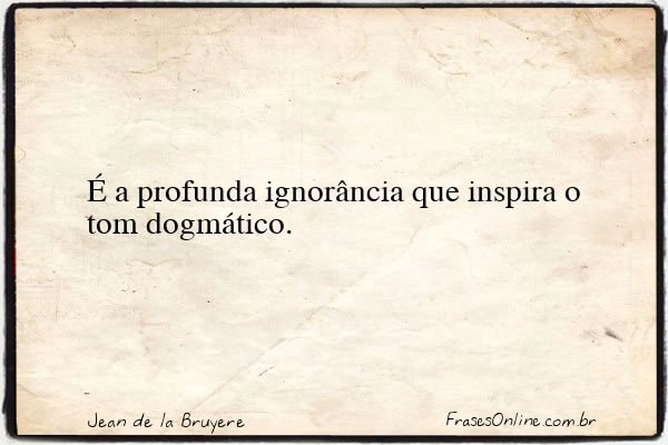Frase de Jean de la Bruyere