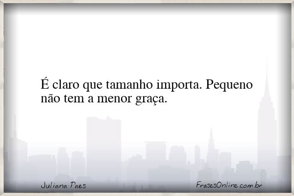 Frase de Juliana Paes