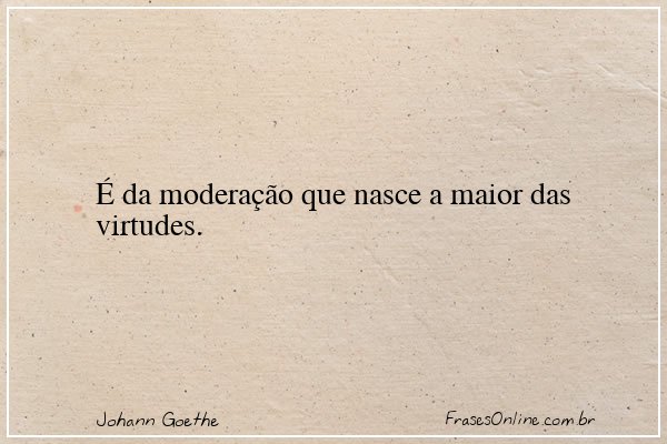 Frase de Johann Goethe