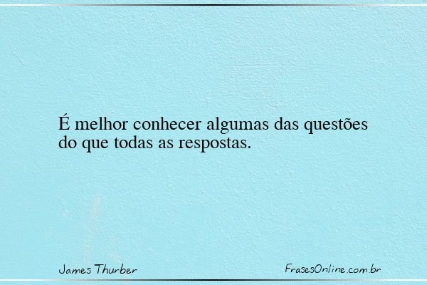 Frase de James Thurber