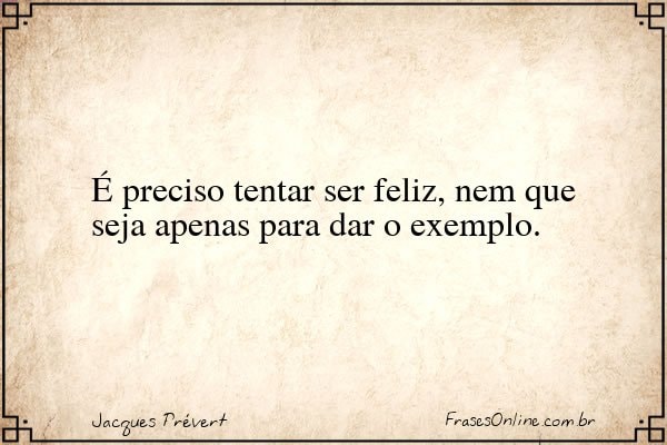 Frase de Jacques Prévert