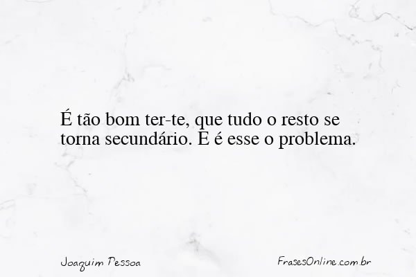 Frase de Joaquim Pessoa