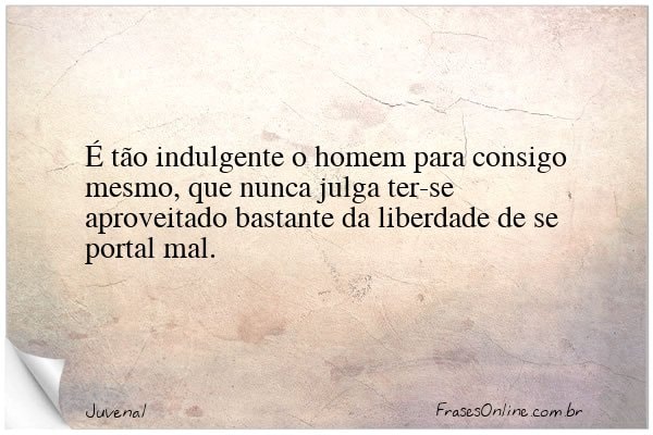 Frase de Juvenal
