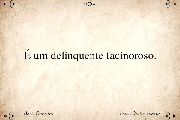 Frase de José Gregori
